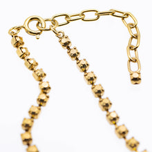 Load image into Gallery viewer, ネックレス ラインストーン ゴールド クロス 103644