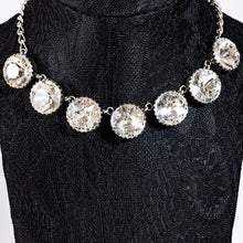画像をギャラリービューアに読み込む, ネックレス ラインストーン クリアカラー ショート 104921