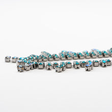 画像をギャラリービューアに読み込む, 【miletさん着用】ネックレス ラインストーン ブルー 120804