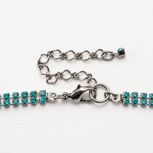 画像をギャラリービューアに読み込む, 【miletさん着用】ネックレス ラインストーン ブルー 120804