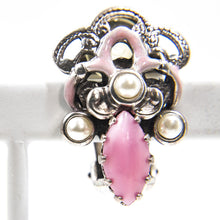 画像をギャラリービューアに読み込む, ボヘミアングラスをあしらったイヤリング