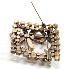 画像をギャラリービューアに読み込む, ブローチ ラインストーン イエロー ブルー フラワー 2WAY 126399