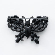 画像をギャラリービューアに読み込む, 蝶々モチーフのラインストーンブローチ
