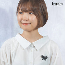 画像をギャラリービューアに読み込む, 蝶々モチーフのラインストーンブローチ