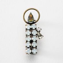 画像をギャラリービューアに読み込む, ブローチ ラインストーン キャンドル ホワイト 128685