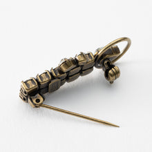 画像をギャラリービューアに読み込む, ブローチ ラインストーン キャンドル ホワイト 128685