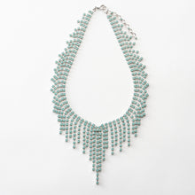 Load image into Gallery viewer, ネックレス ラインストーン パステルグリーン 129148