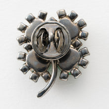 画像をギャラリービューアに読み込む, バッジ ボヘミアングラス クローバー グリーン 135139