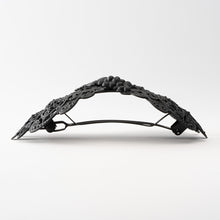 画像をギャラリービューアに読み込む, バレッタ レースメタル グレープ ブロンズ/ブラック/シルバー