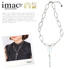 画像をギャラリービューアに読み込む, 上品なクリアカラーが美しいクォーツのネックレス