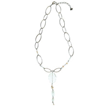 画像をギャラリービューアに読み込む, 上品なクリアカラーが美しいクォーツのネックレス