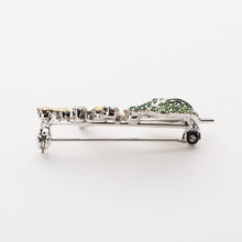 画像をギャラリービューアに読み込む, ブローチ ラインストーン ミモザ イエロー 140094 メール便