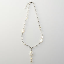 画像をギャラリービューアに読み込む, 白蝶貝の上品な光沢が美しい2WAYネックレス