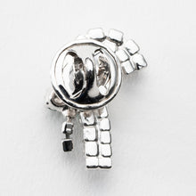 画像をギャラリービューアに読み込む, バッジ ラインストーン ホワイト レッド グリーン ステッキ クリスマス 杖 リボン 143166 メール便