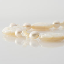 Load image into Gallery viewer, ネックレス 白蝶貝 淡水パール ローズ ショート 143343