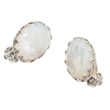 Load image into Gallery viewer, 上品な光沢が美しい白蝶貝のイヤリング