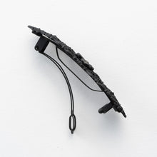 画像をギャラリービューアに読み込む, バレッタ レースメタル ブラック クローバー 143566 メール便