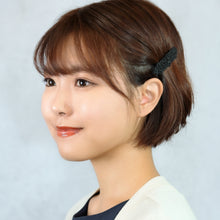 画像をギャラリービューアに読み込む, バレッタ レースメタル ブラック クローバー 143566 メール便