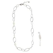 画像をギャラリービューアに読み込む, 【浅野温子さん着用】ネックレス アゲート クォーツ ジェイド ホワイト 2WAY 143848