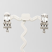 Load image into Gallery viewer, ネックレス&イヤリングセット ラインストーン クリアカラー 150576 144058