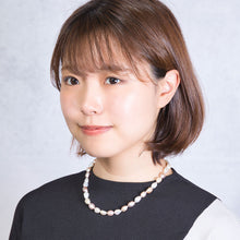 Load image into Gallery viewer, 【CanCam1月号掲載】ネックレス 淡水パール ショート ピンク ホワイト 145999