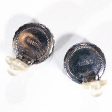 画像をギャラリービューアに読み込む, 上品な光沢が美しい黒蝶貝のイヤリング
