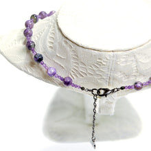 画像をギャラリービューアに読み込む, 繊細で美しい模様を持つチャロアイトのネックレス