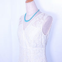 画像をギャラリービューアに読み込む, ネックレス ターコイズ 天然石 ラウンド ショート 147304