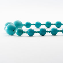 画像をギャラリービューアに読み込む, ネックレス ターコイズ 天然石 ラウンド ショート 147304