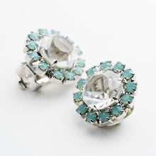 画像をギャラリービューアに読み込む, 大粒のラインストーンが美しく輝くイヤリング