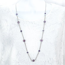 画像をギャラリービューアに読み込む, ネックレス アメシスト チェーン ロング 147480