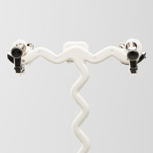 画像をギャラリービューアに読み込む, ネックレス&イヤリングセット ラインストーン パール クリアカラー ホワイト 149850 147849