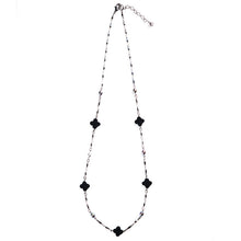 画像をギャラリービューアに読み込む, 漆黒のオニキスが美しいロングネックレス