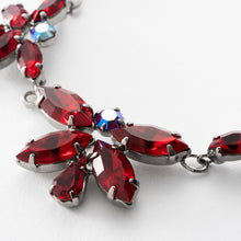 Load image into Gallery viewer, 【TV着用モデル】ネックレス ラインストーン レッド 148084