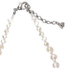 Load image into Gallery viewer, ネックレス 天然石 ターコイズ ラピスラズリ アメシスト ロードナイト ジェイド 淡水パール ローズクォーツ ブルー パープル ピンク ホワイト 39cm 148146