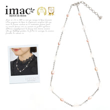 画像をギャラリービューアに読み込む, 上品なピンクが美しいローズクォーツのネックレス