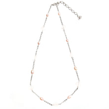 画像をギャラリービューアに読み込む, 上品なピンクが美しいローズクォーツのネックレス
