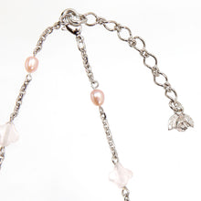 画像をギャラリービューアに読み込む, 上品なピンクが美しいローズクォーツのネックレス