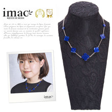 画像をギャラリービューアに読み込む, ロイヤルブルーが美しいラピスラズリのネックレス