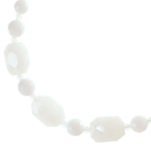 画像をギャラリービューアに読み込む, ネックレス ジャスパー ジェイド ホワイト ジオメトリック ショート 148816