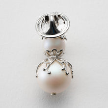 画像をギャラリービューアに読み込む, バッジ ラインストーン スノーマン ホワイト 149072 メール便