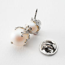 画像をギャラリービューアに読み込む, バッジ ラインストーン スノーマン ホワイト 149072 メール便