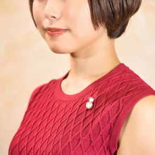 画像をギャラリービューアに読み込む, バッジ ラインストーン スノーマン ホワイト 149072 メール便