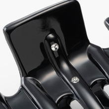 画像をギャラリービューアに読み込む, ヘアクリップ スターリリー ラインストーン ブラウン ブルー 134226