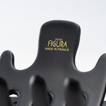 画像をギャラリービューアに読み込む, ヘアクリップ スターリリー ラインストーン ブラック ピンク グリーン フラワー 149756