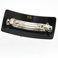 画像をギャラリービューアに読み込む, 白蝶貝、上質なボヘミアングラス、スワロフスキークリスタル、淡水パールを贅沢にあしらった、ラグジュアリーなデザインのバレッタ