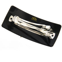 画像をギャラリービューアに読み込む, 白蝶貝、上質なボヘミアングラス、スワロフスキークリスタル、淡水パールを贅沢にあしらった、ラグジュアリーなデザインのバレッタ