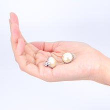 画像をギャラリービューアに読み込む, イヤリング パール ホワイト ラウンド 149814 メール便