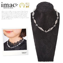 Load image into Gallery viewer, 上品なクリアカラーが美しいクォーツのショートネックレス