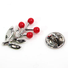 画像をギャラリービューアに読み込む, バッジ 七宝 レッド グリーン 150070 メール便